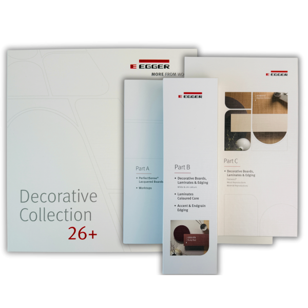 Egger decor sample catalog. Collection 26+